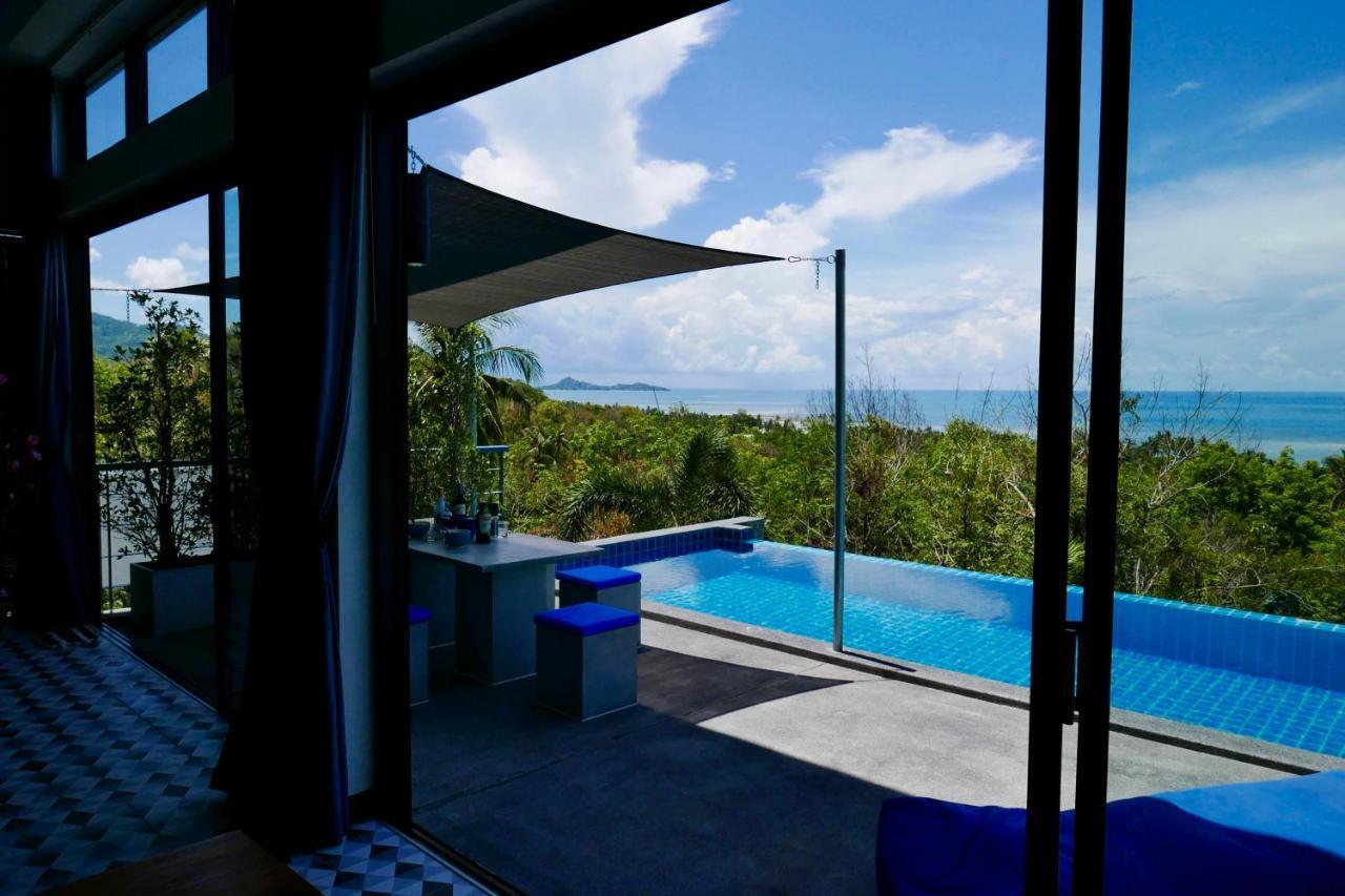 Ko Samui Seaview Pool Villa Seren With Car Laem Set Beach Exteriör bild