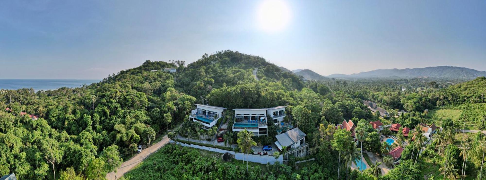 Ko Samui Seaview Pool Villa Seren With Car Laem Set Beach Exteriör bild