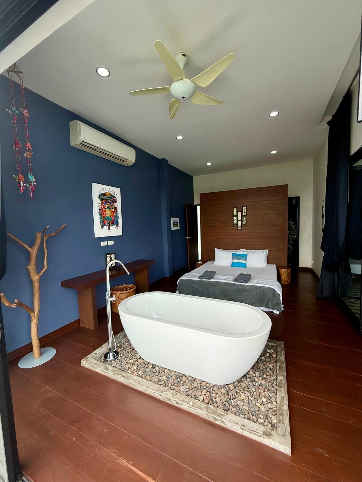 Ko Samui Seaview Pool Villa Seren With Car Laem Set Beach Exteriör bild