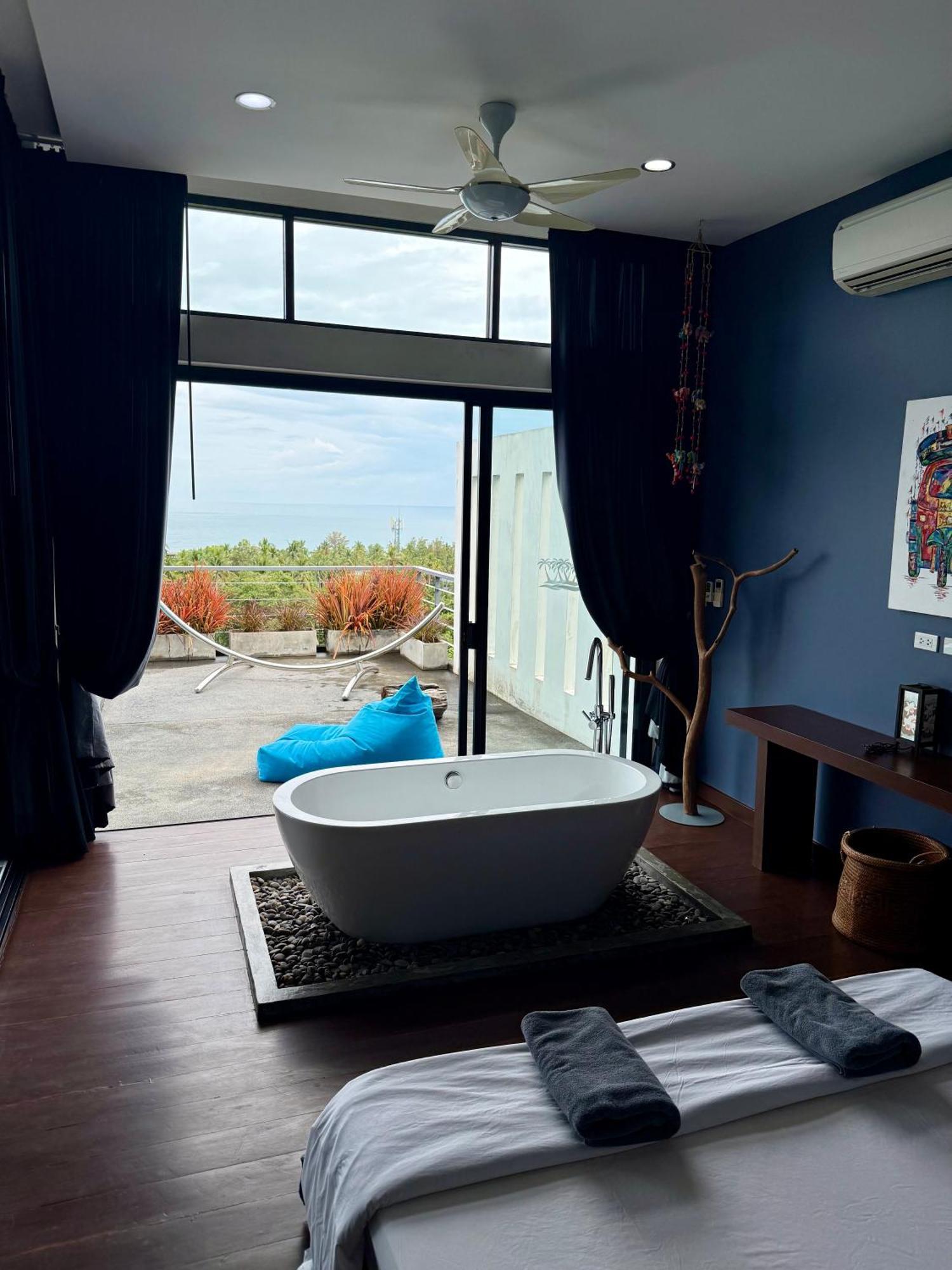 Ko Samui Seaview Pool Villa Seren With Car Laem Set Beach Exteriör bild