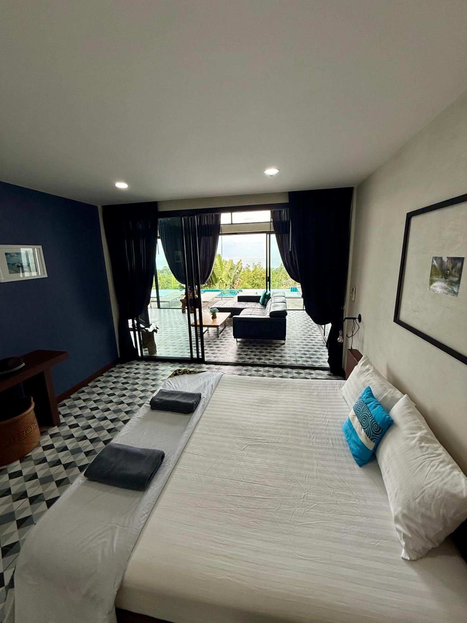 Ko Samui Seaview Pool Villa Seren With Car Laem Set Beach Exteriör bild