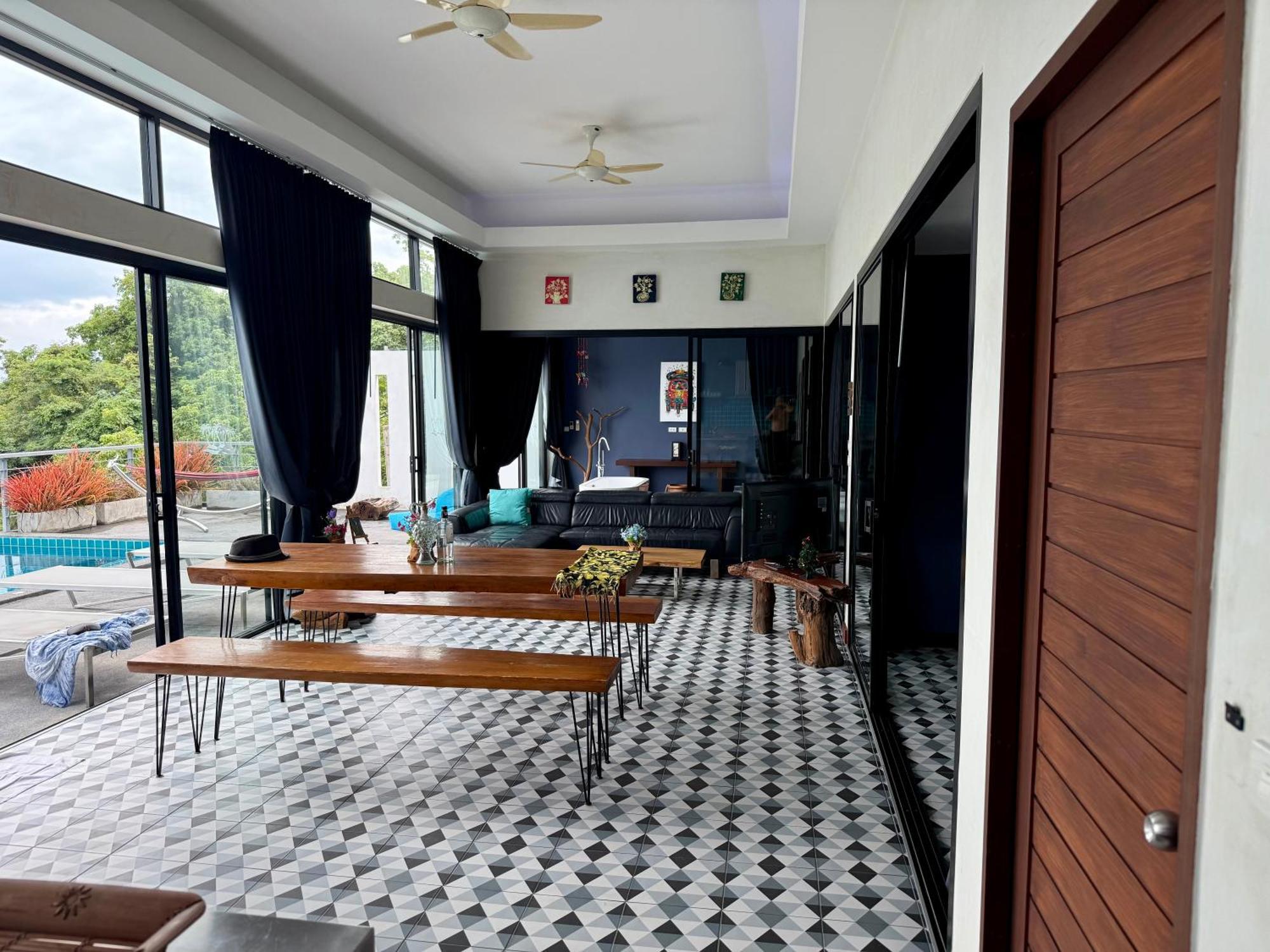 Ko Samui Seaview Pool Villa Seren With Car Laem Set Beach Exteriör bild